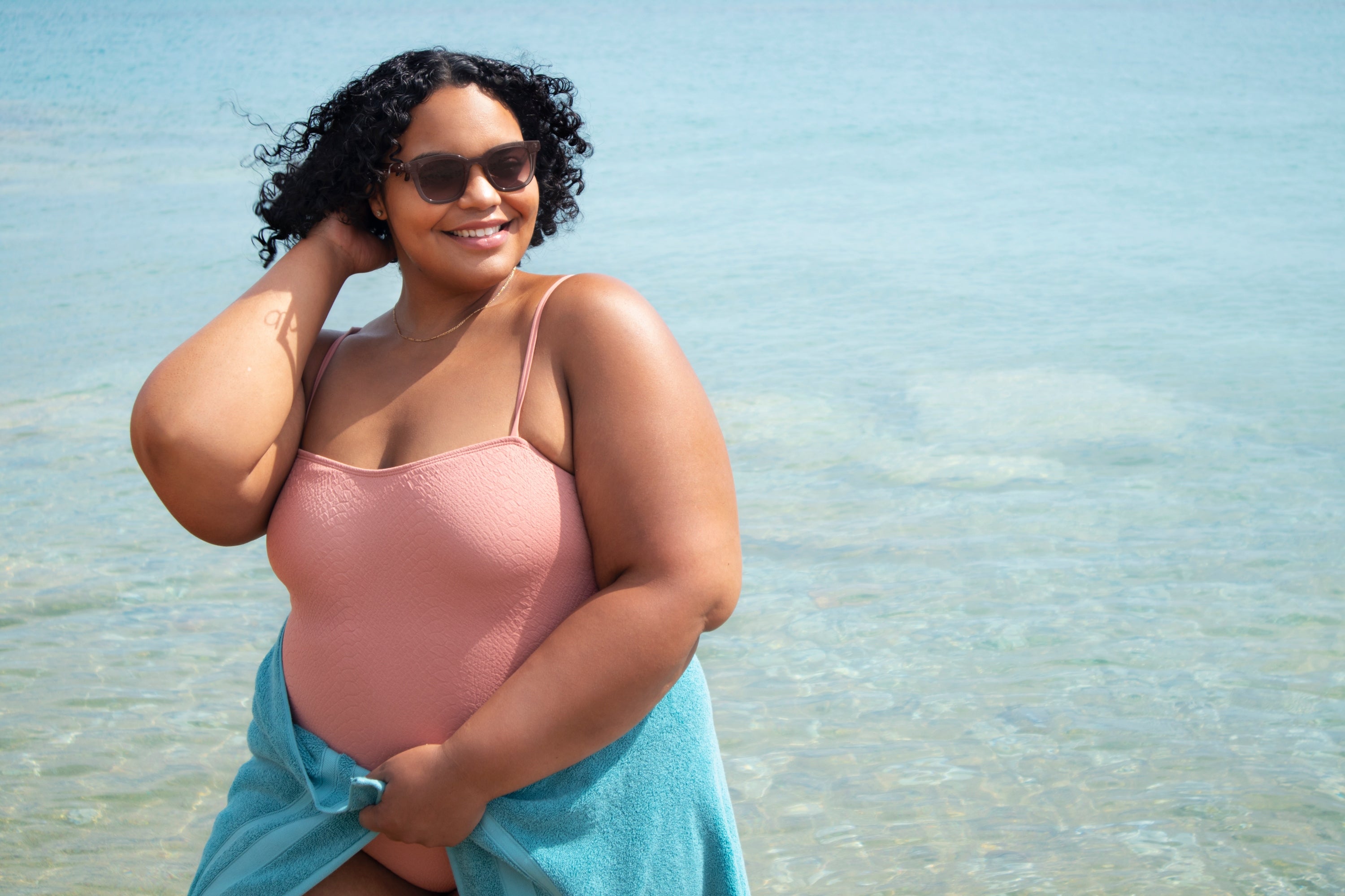swim tips for natural hair curls