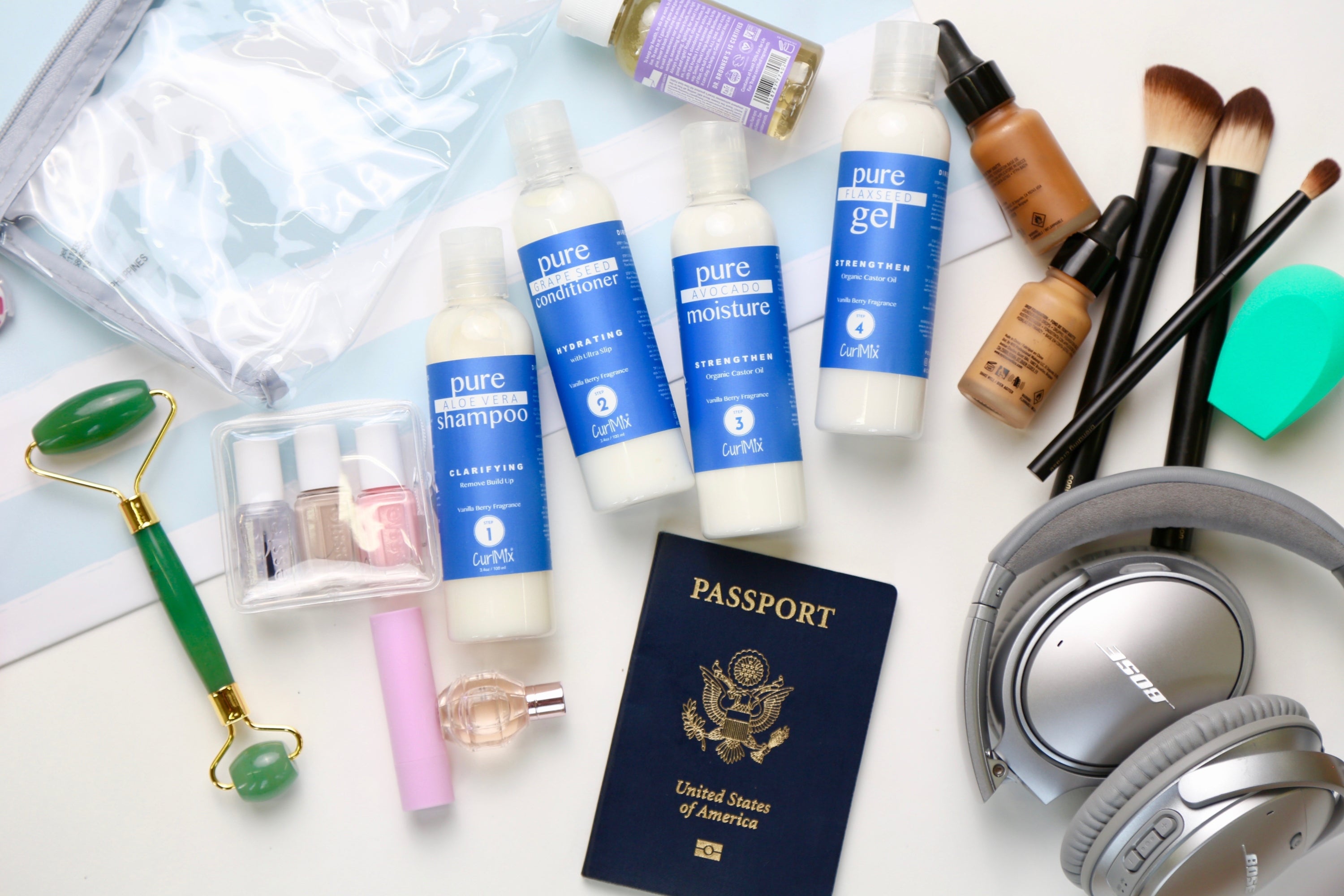 travel tips for curly hair