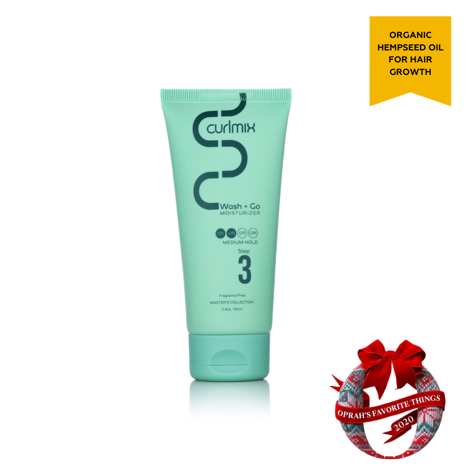 Sample Wash and Go Moisturizer with Medium Hold for Curly Hair | Fragrance-Free