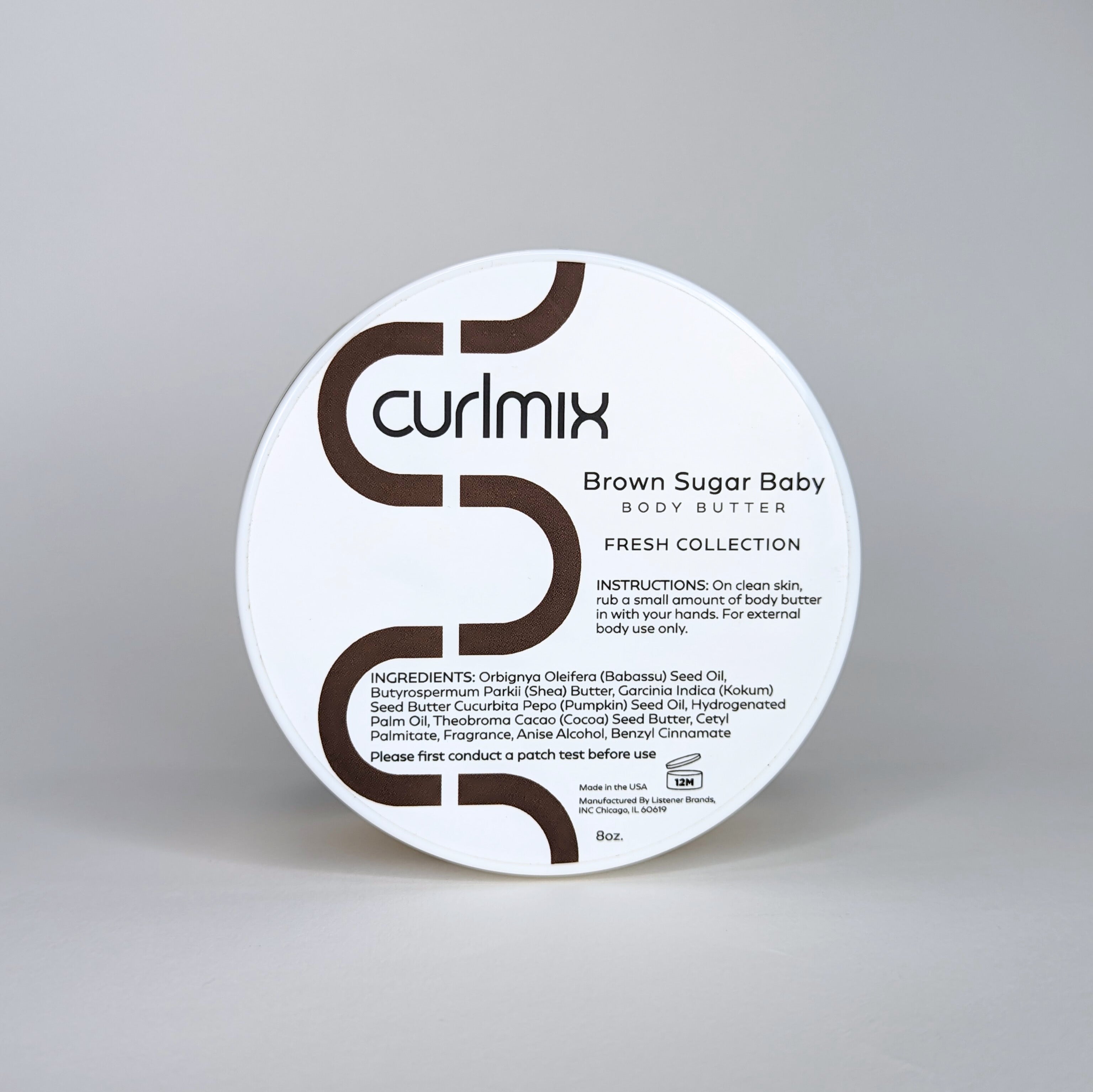 Brown Sugar Baby Body Butter CurlMix Fresh