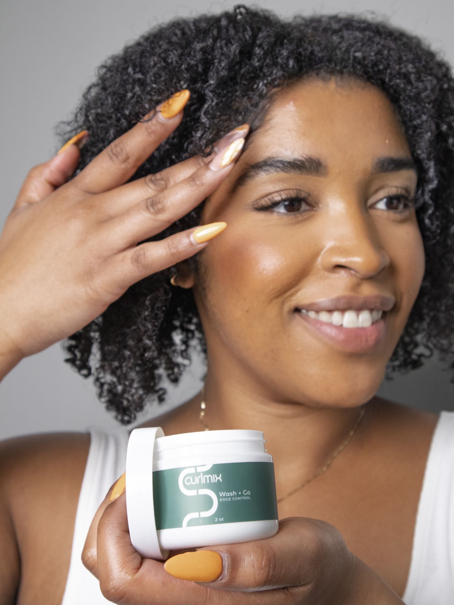 Edge Control for Curly Hair CurlMix Masters Collection Model