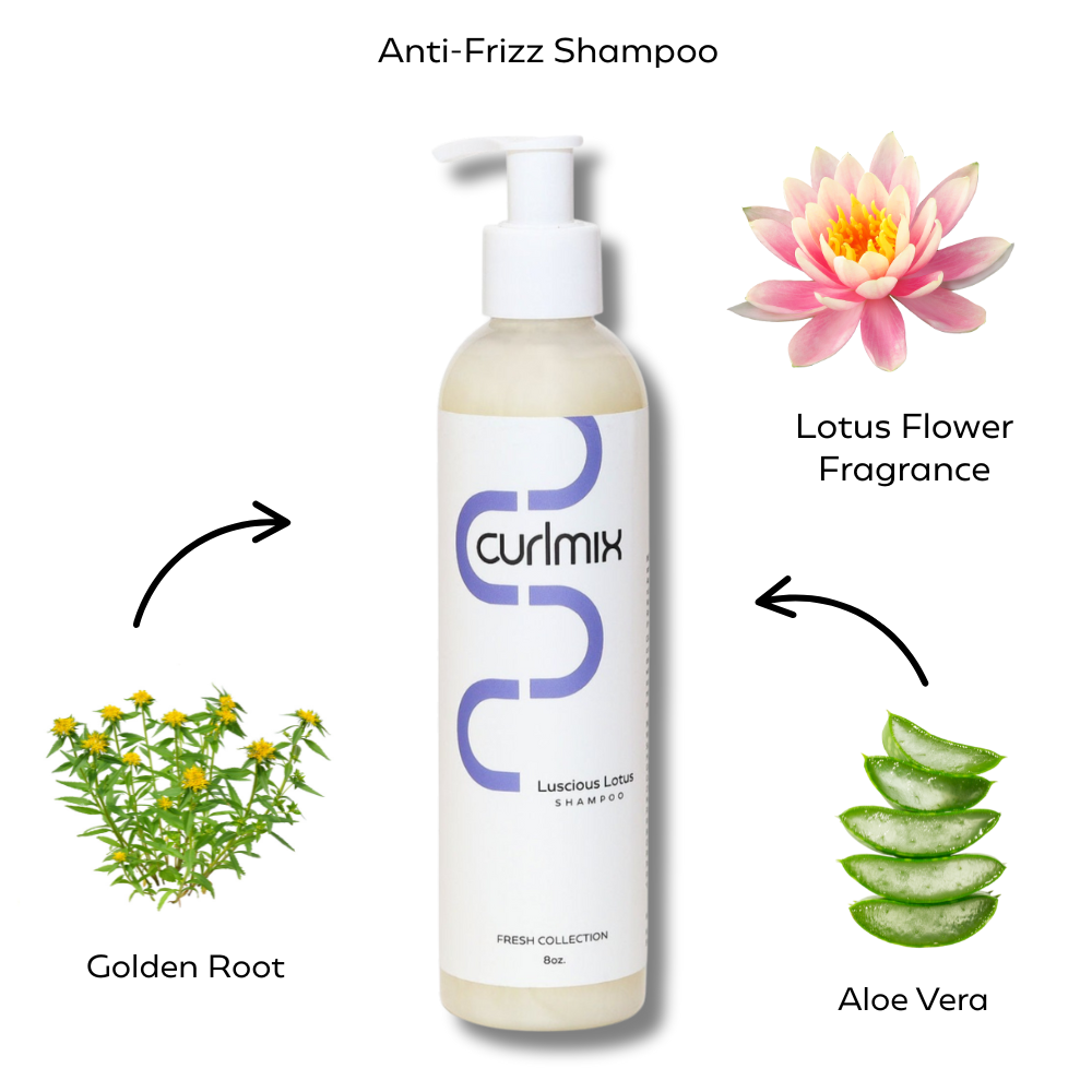Anti-Frizz Shampoo – Gentle Cleanse with Luscious Lotus for Smooth Anti-Frizz Shampoo – Gentle Cleanse with Luscious Lotus for Smooth