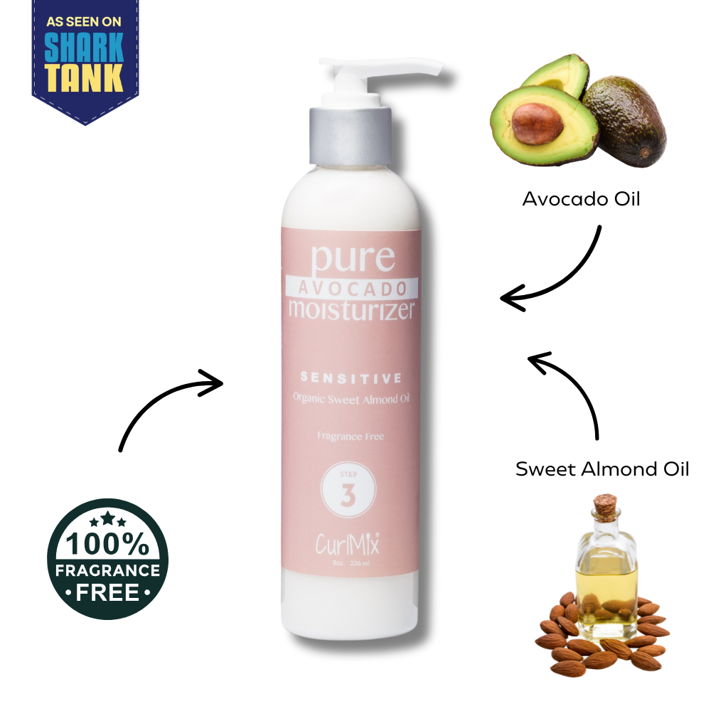 CurlMix Moisturizer-Curly Hair-Fragrance Free-Sweet Almond Oil CurlMix Moisturizer-Curly Hair-Fragrance Free-Sweet Almond Oil