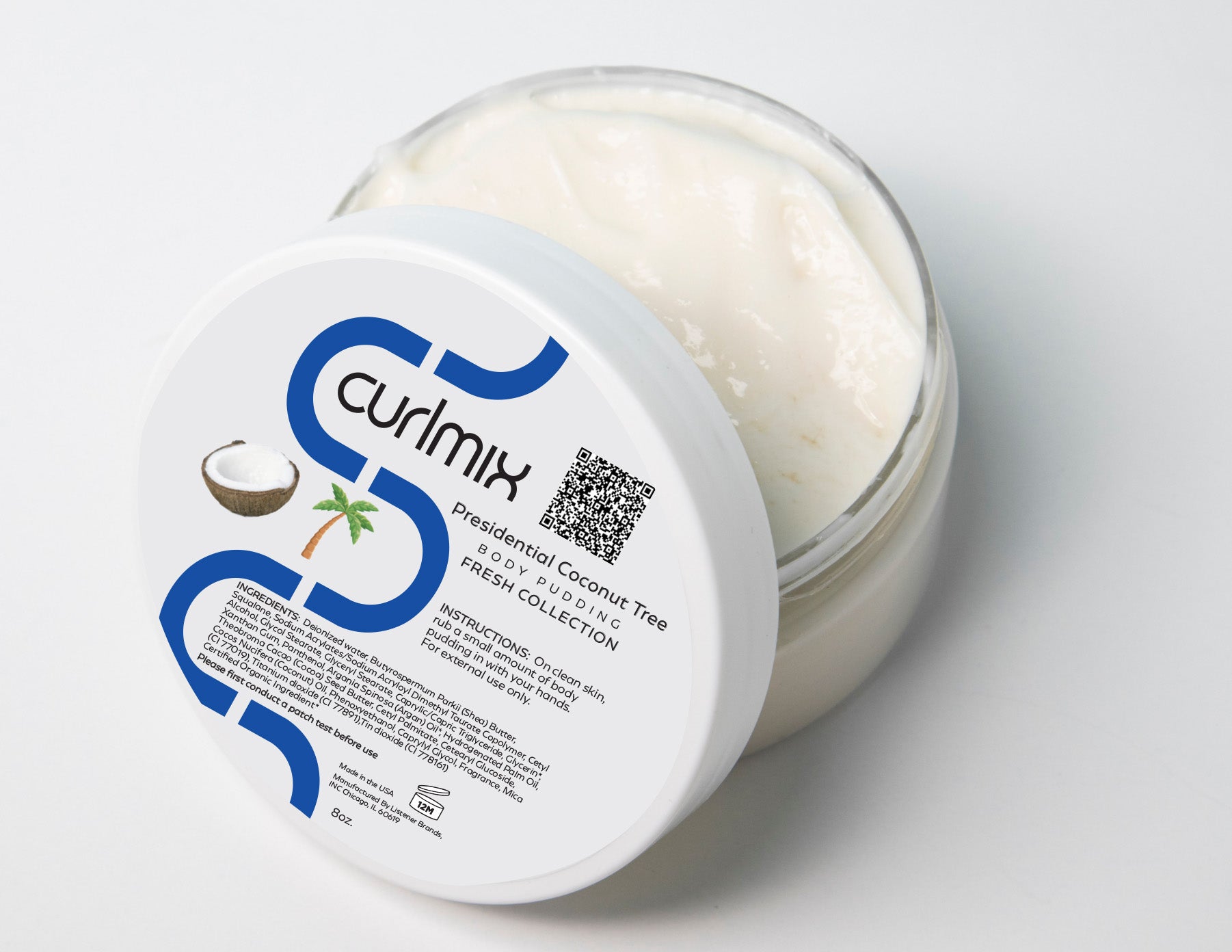 Coconut Tree Body Pudding CurlMix