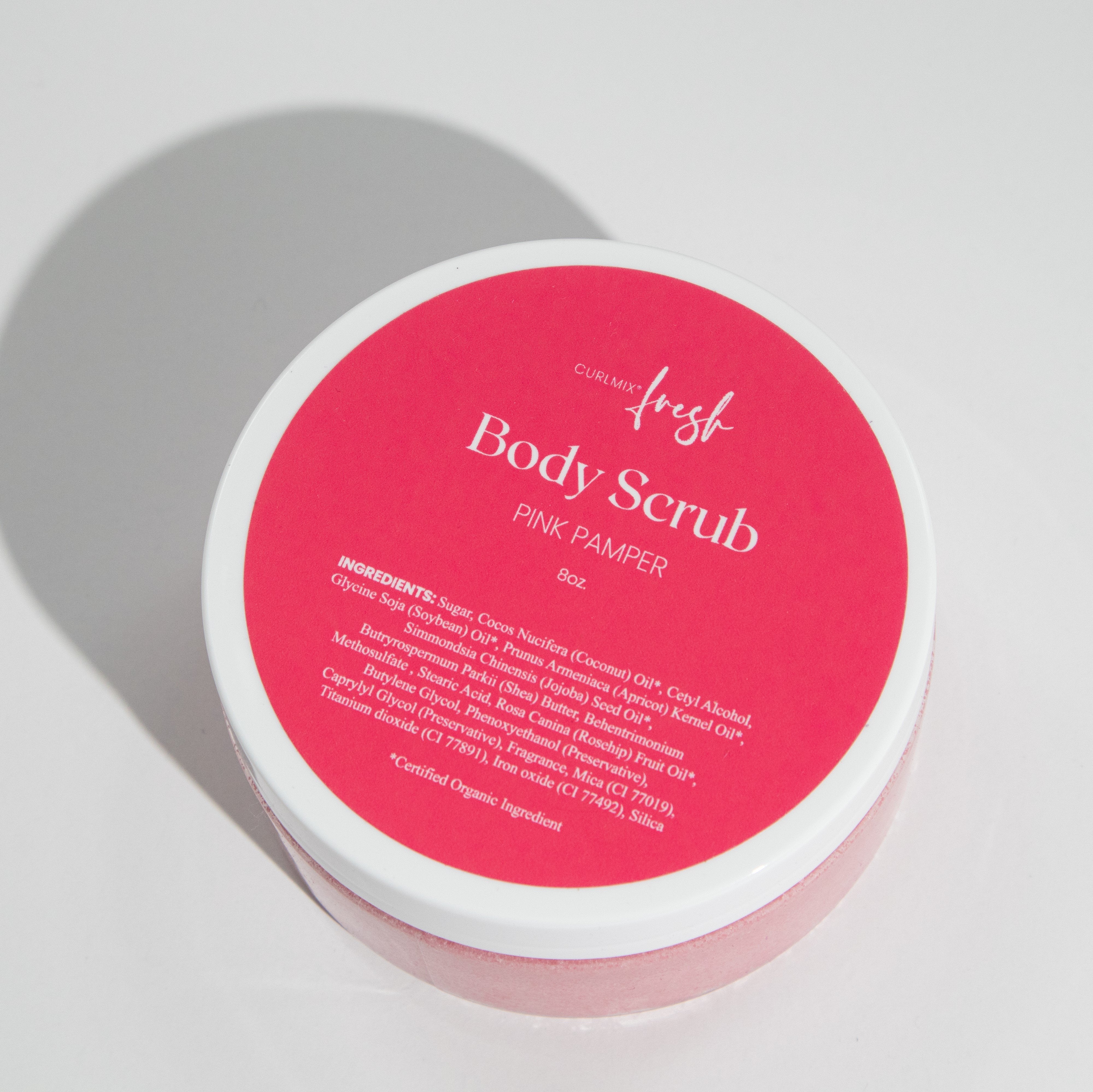 Pink Pamper Body Scrub CurlMix Fresh