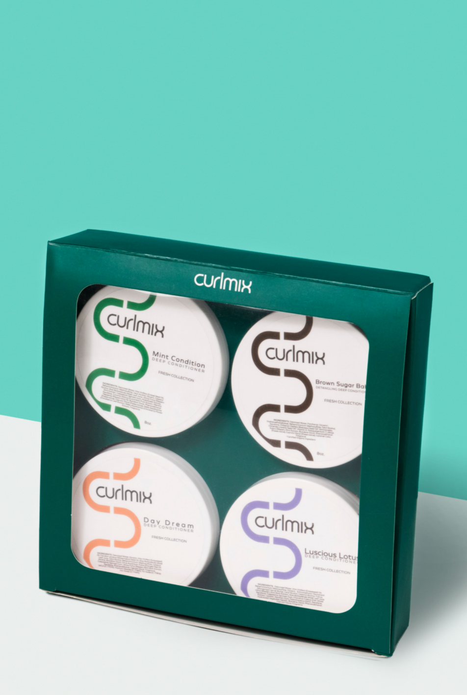 CurlMix Deep Conditioner Flight Holiday Gift Set