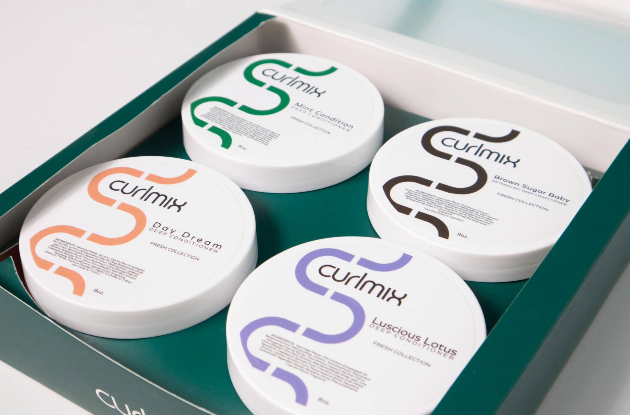 CurlMix Deep Conditioner Flight Holiday Gift Set