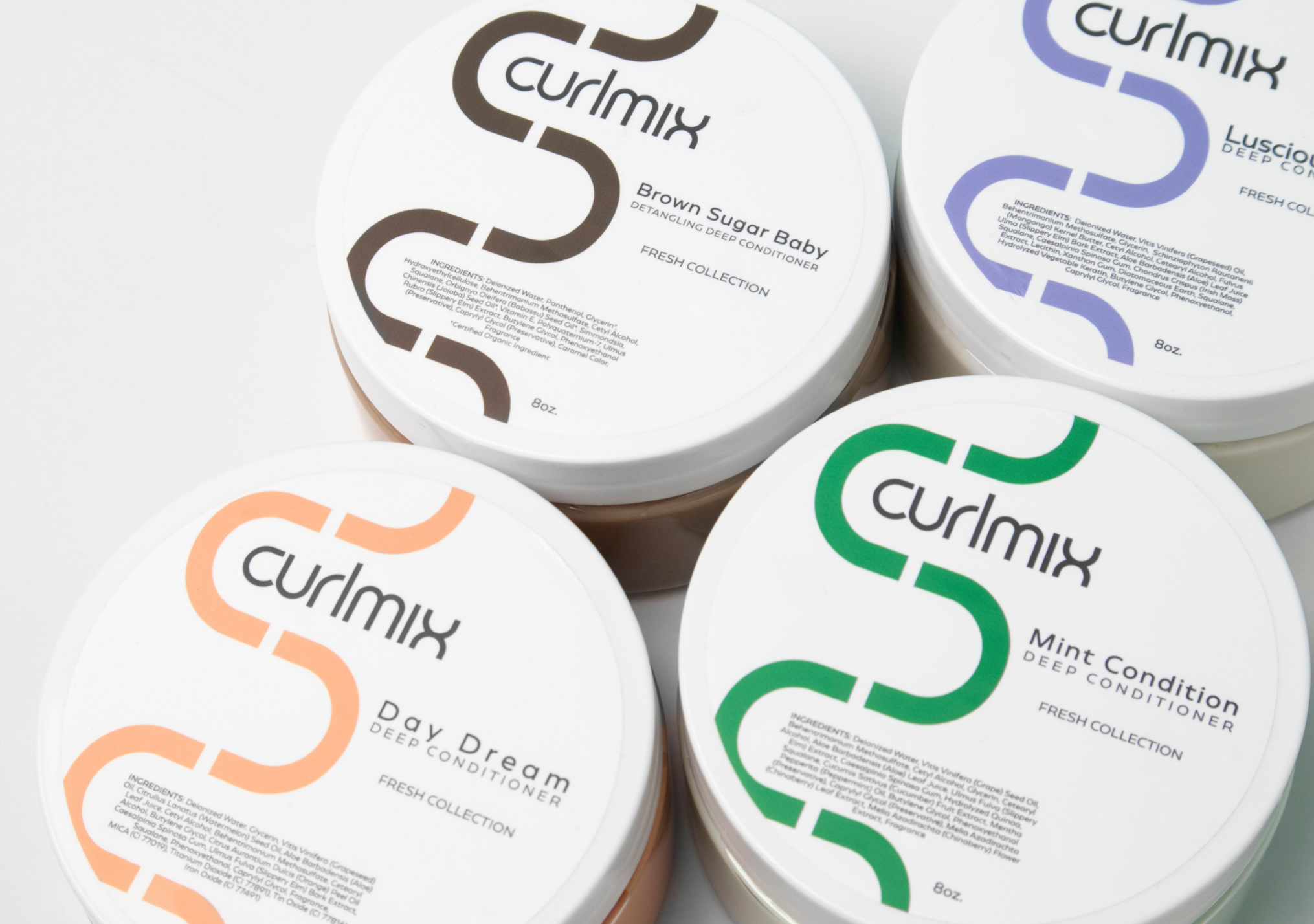 CurlMix Deep Conditioner Flight Holiday Gift Set