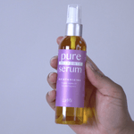 Pure Regrowth Serum with Organic Jojoba Oil for Moisturizing & Lavender Fragrance - CurlMix