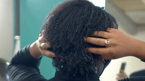 type 4 hair wash and go 