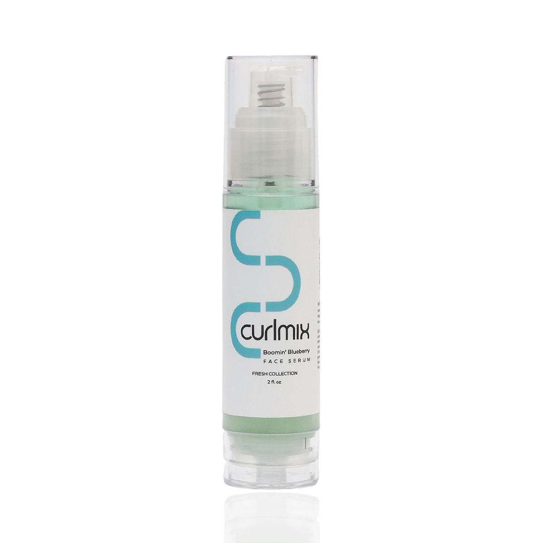 Face Serum – Turmeric, Caviar, Blueberry, Green Tea, Basil & Hyaluronate to Brighten and Illuminate Skin | Boomin’ Blueberry 🫐