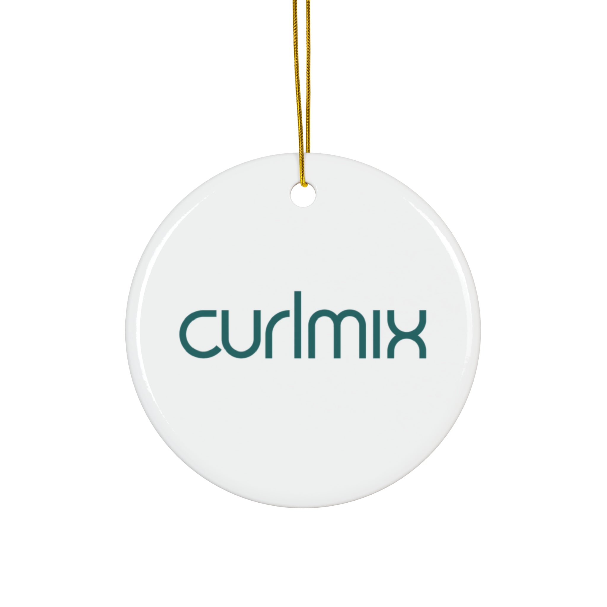 CurlMix Ceramic Ornament, 4 Shapes