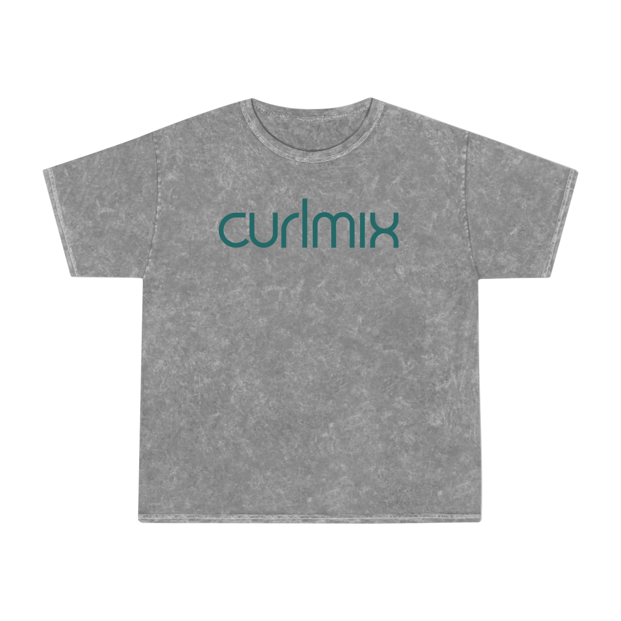 CurlMix Logo Mineral Wash T-Shirt