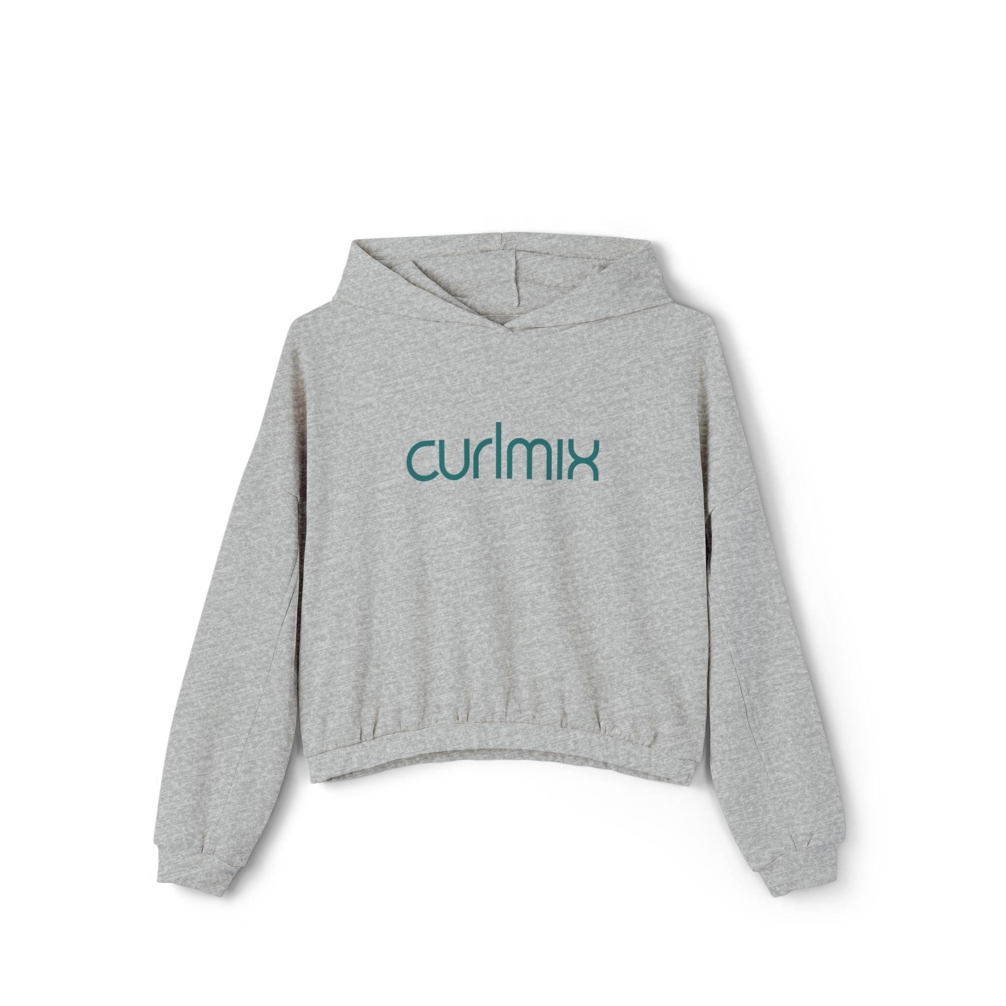 CurlMix Logo Cinched Bottom Hoodie