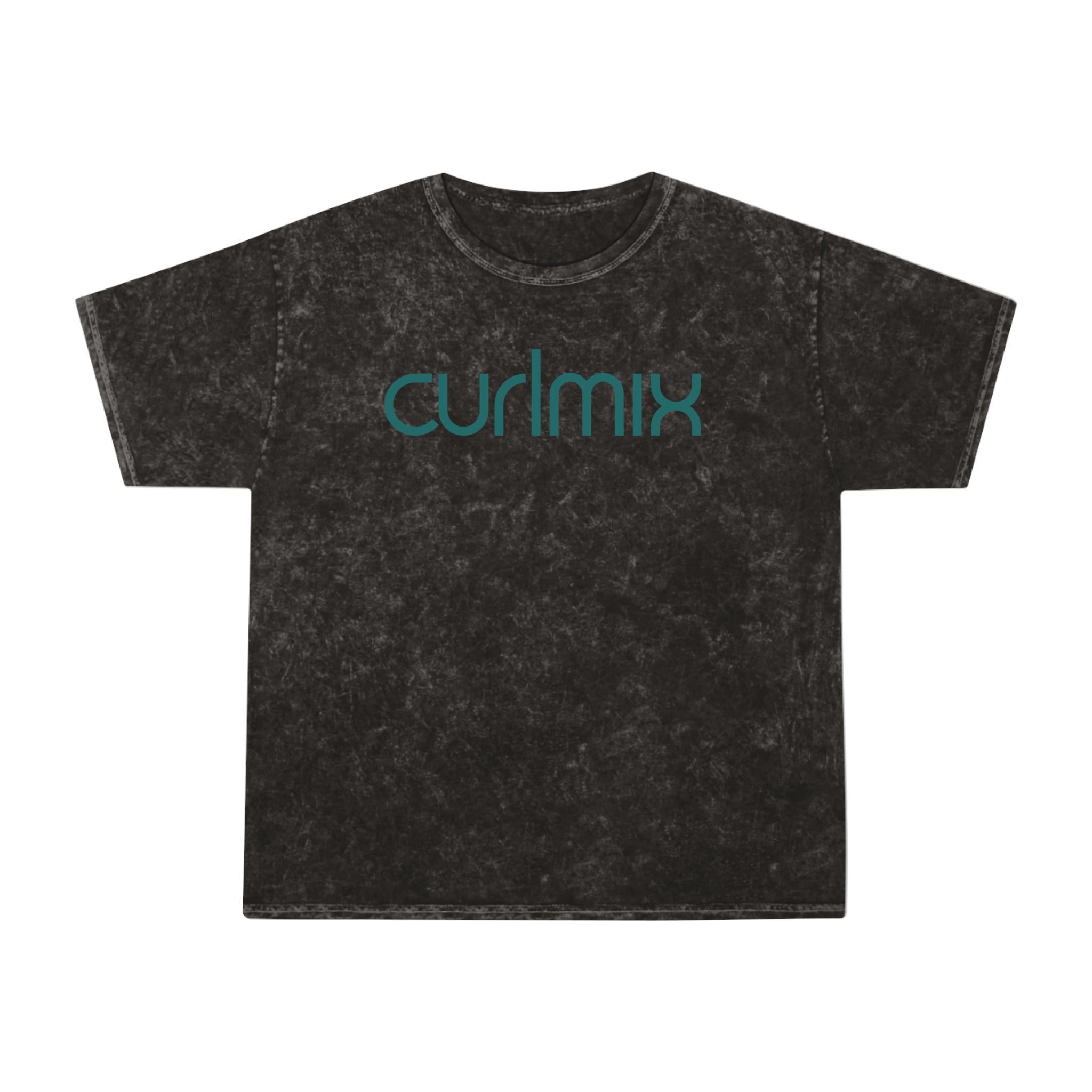 CurlMix Logo Mineral Wash T-Shirt