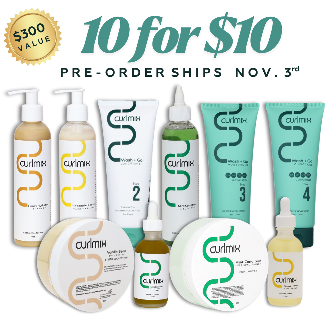 CurlMix 10 year anniversary bundle
