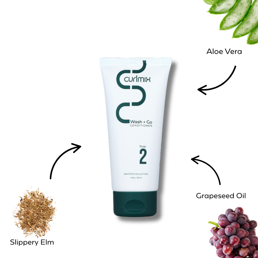 Sample Wash & Go Conditioner – Nourishing Moisture for Soft, Detangled & Hydrated Curls 💧