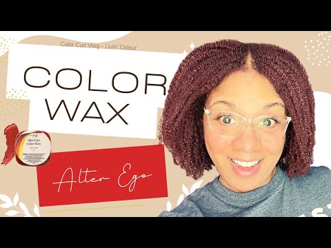 Alter Ego Color Wax (Red) - Livin' Colour