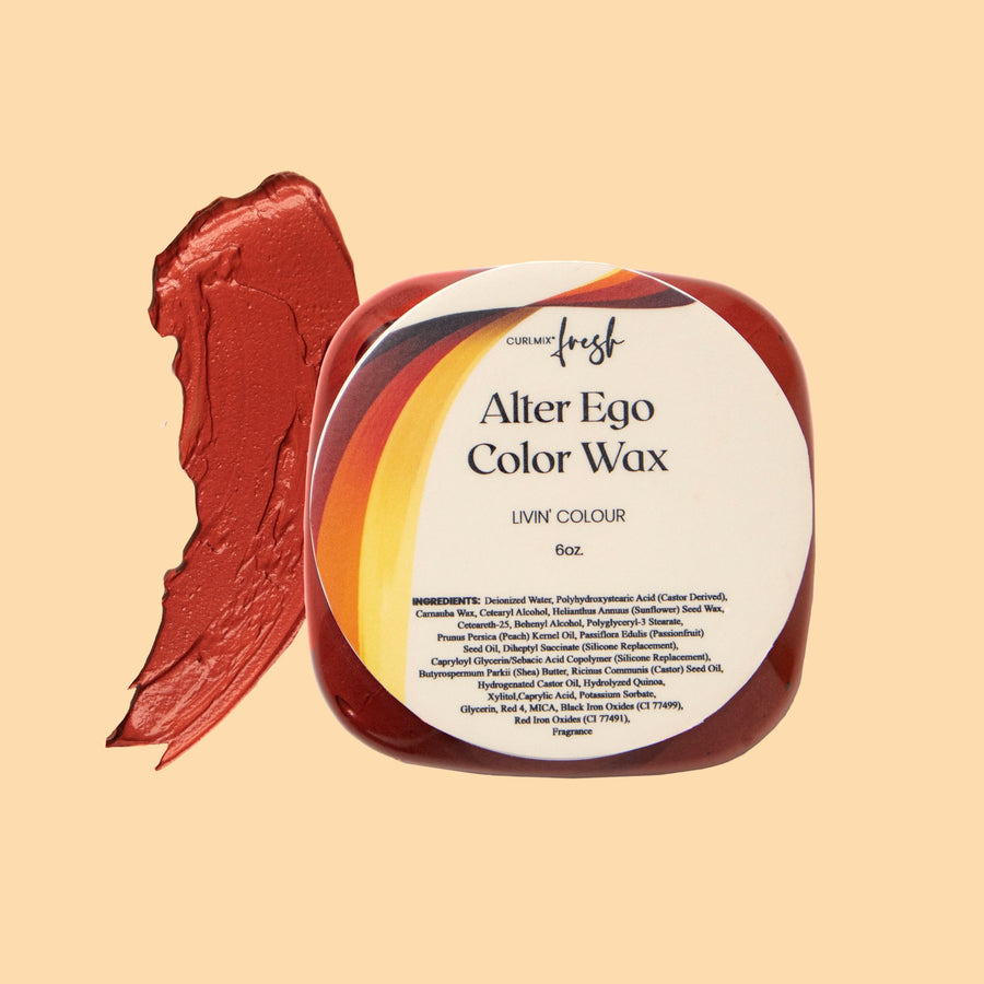 Curlmix Fresh Livin Colour Color Wax Red Alter Ego