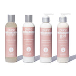 Fragrance Free Wash + Go System with Organic Sweet Almond Oil for Sensitive Skin (Step 1 - 4) - CurlMix