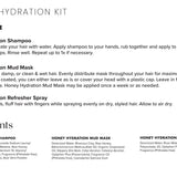 Honey Hydration Directions - CurlMix Fresh