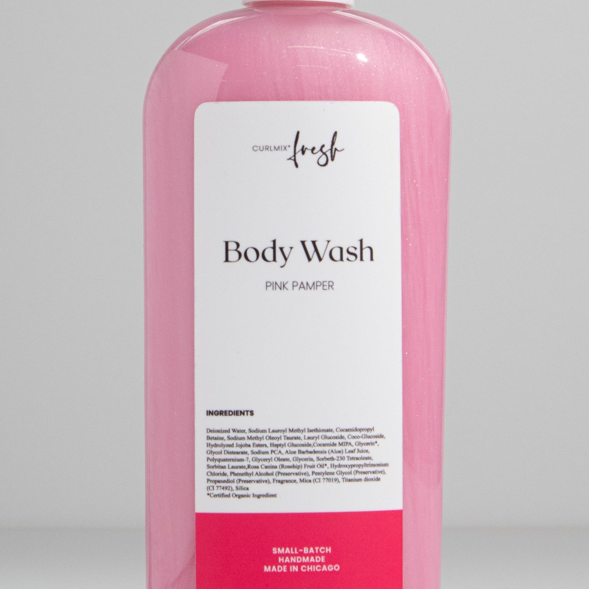 Pink Pamper Body Wash CurlMix Fresh