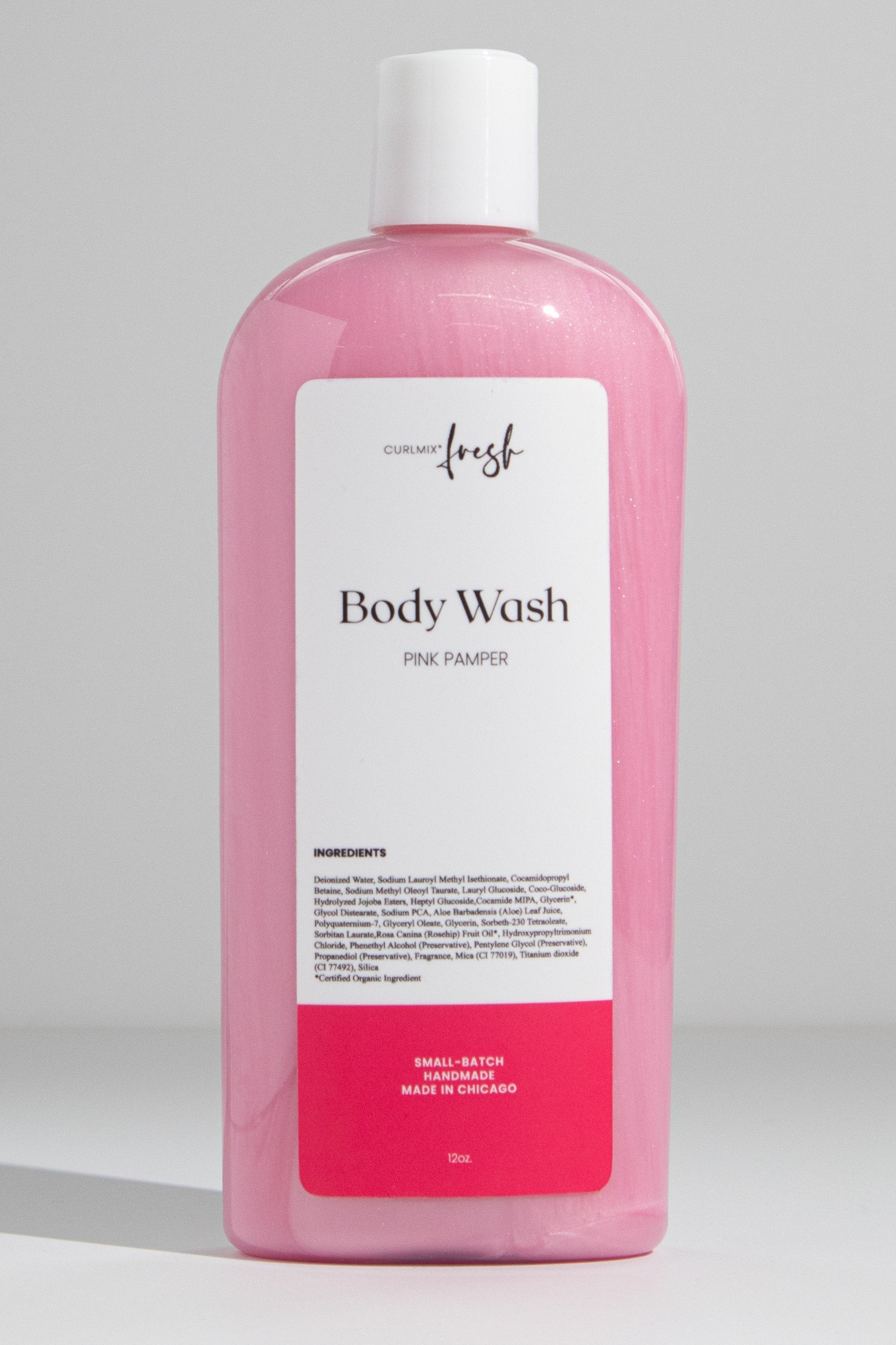 Pink Pamper Body Wash CurlMix Fresh