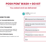 Posh Pom Directions - CurlMix Fresh
