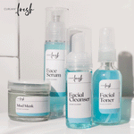 LIMITED TIME - Boomin Blueberry Hydrating Face Kit (5 Items) - CurlMix