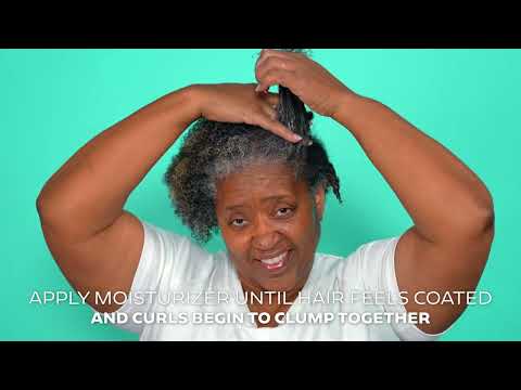 Wash and Go Moisturizer with Medium Hold for Curly Hair